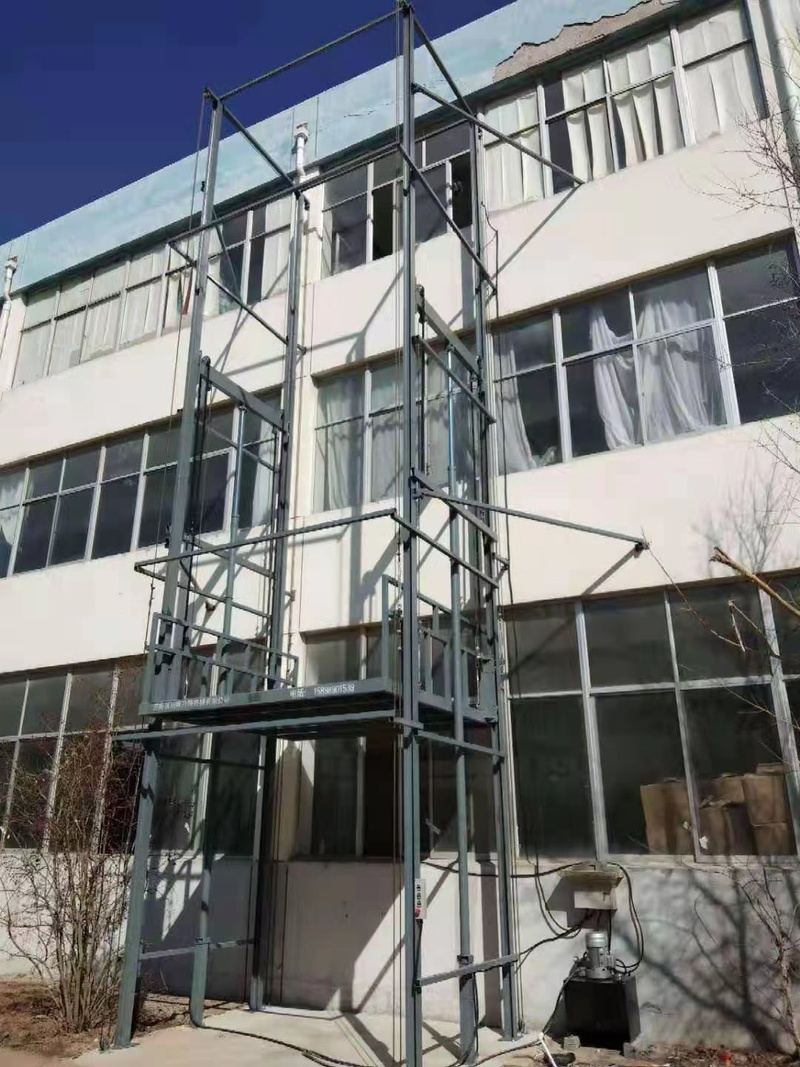 青岛室外贴墙货梯